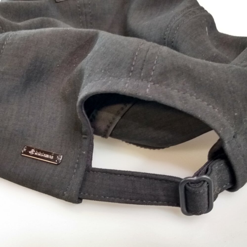 Lululemon Women's Fast Free Black Running Hat Script Logo Strapback Adjustable - Picture 5 of 9